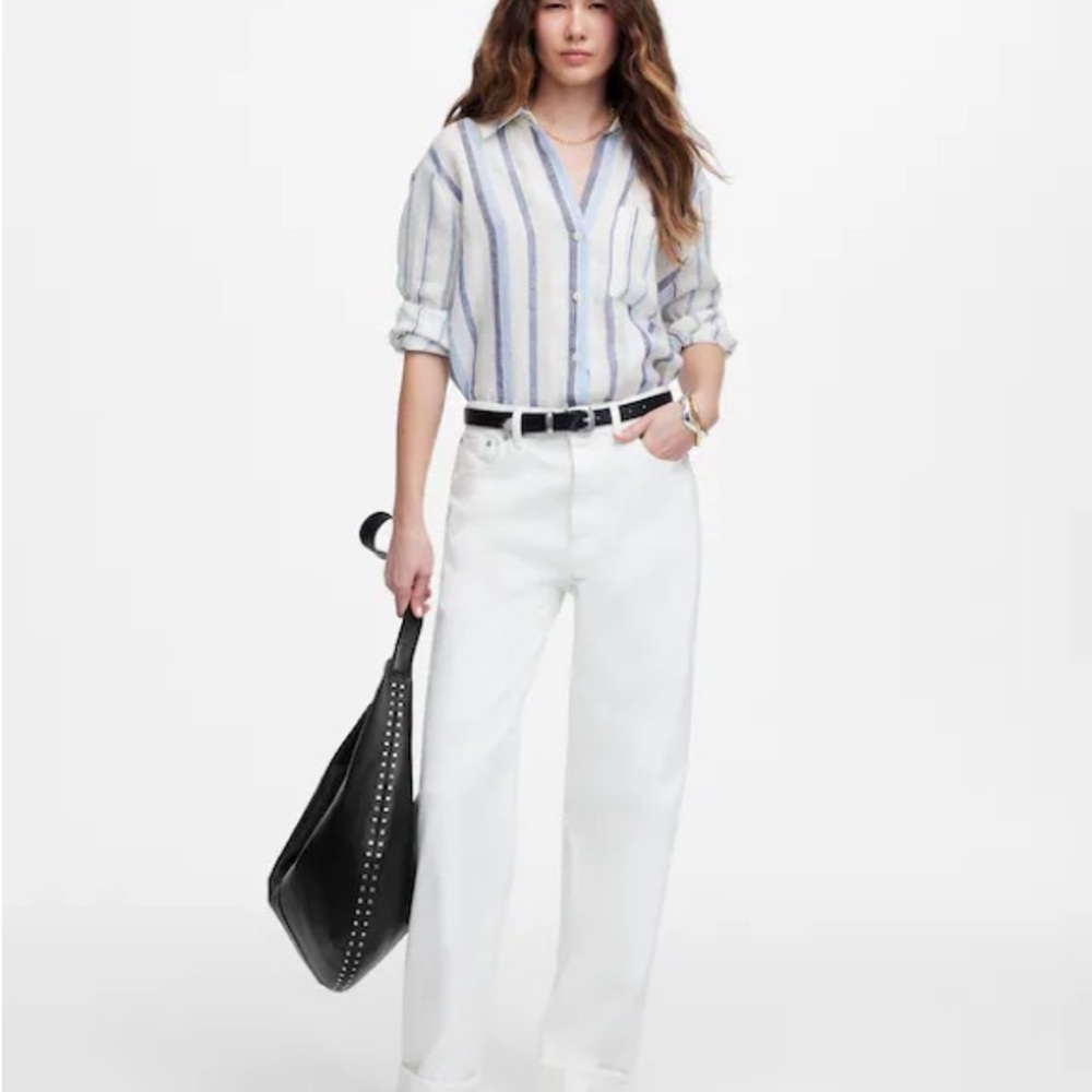 NWT Madewell Low-Slung Baggy Jeans